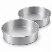 BAKEVIORA LayerNest 9-Inch Round Cake Pan Set, 2 Pieces