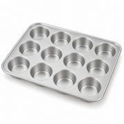 BAKEVIORA DawnBatch 12-Cavity Aluminum Muffin Pan