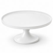 BAKEVIORA TableHalo 10-Inch White Metal Cake Stand
